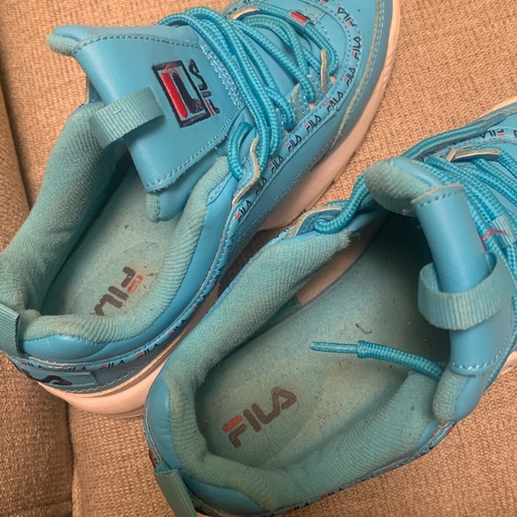 Blue woman’s Fila - Picture 3 of 4